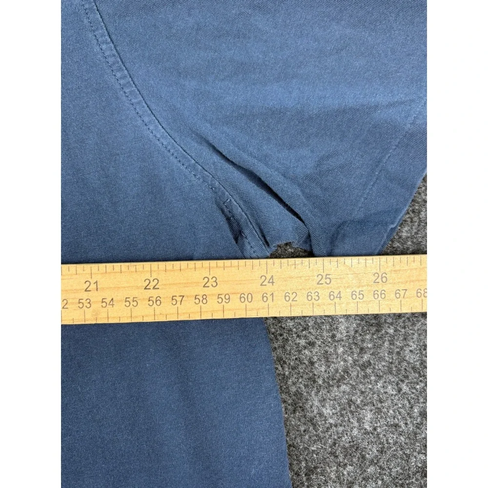 Polo Ralph Lauren Mens XL Blue Classic Fit Cotton Jersey Pocket Polo Shirt